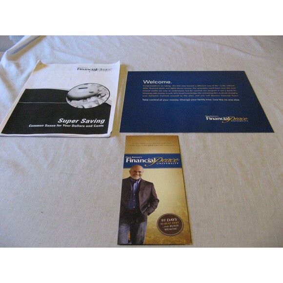 Dave Ramsey's Financial Peace Hardback Workbook plus Extras - Picture 2 of 2